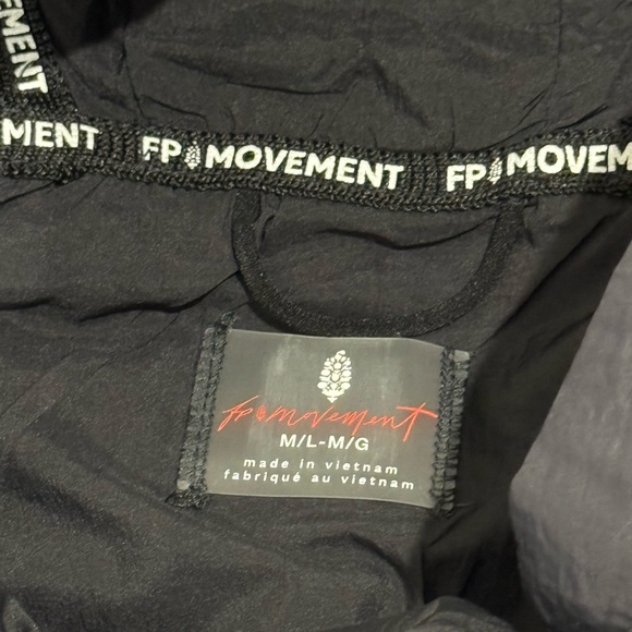 NWT Free People Movement Billie Boxy Black Coat - Picture 5 of 6